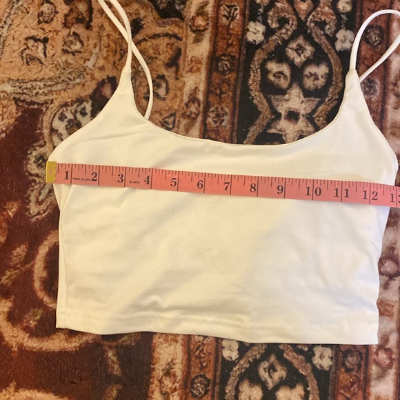 NWOT-Dazy by Shein white bra cami crop top - Picture 4 of 4